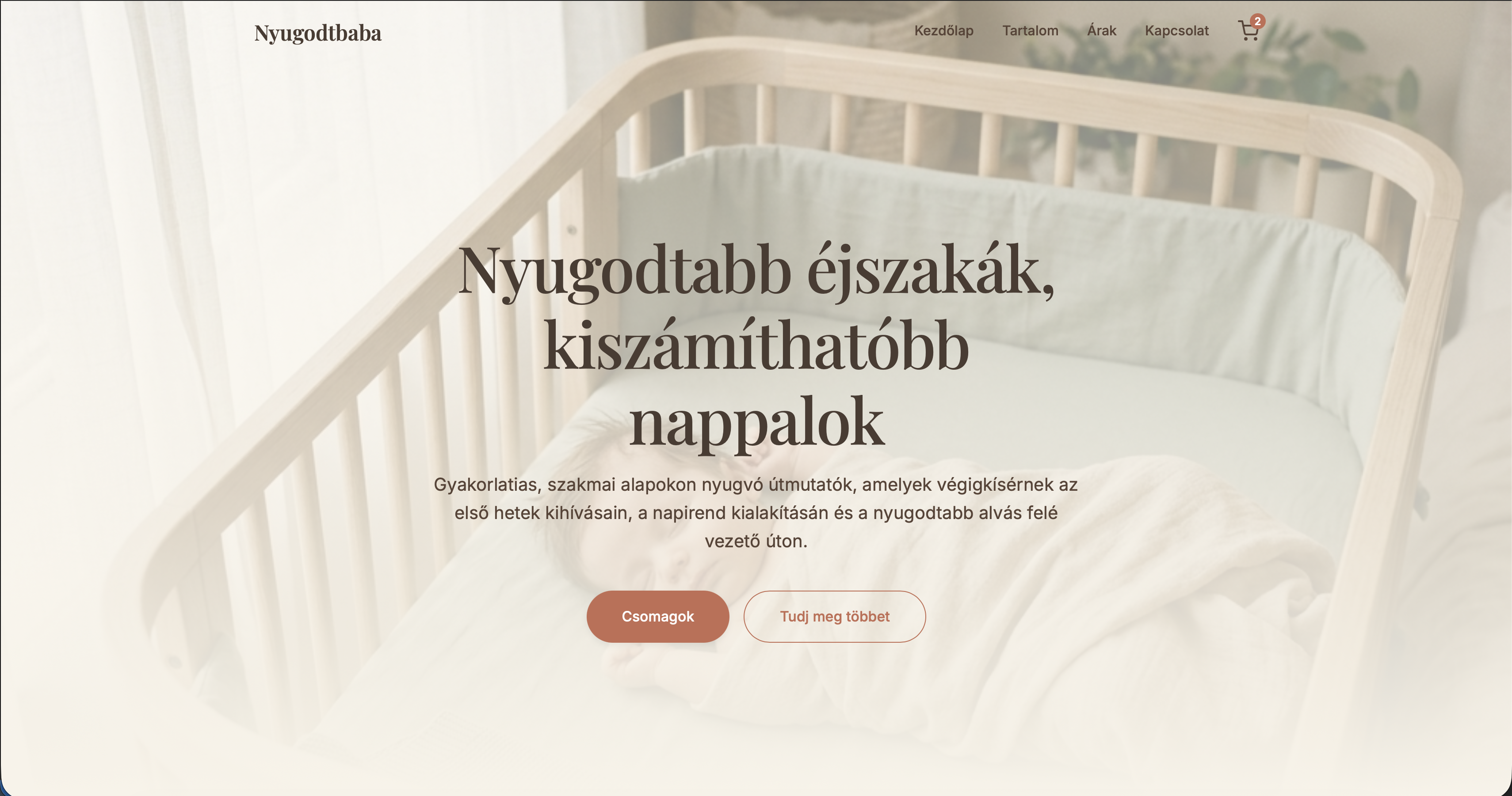 Nyugodt baba